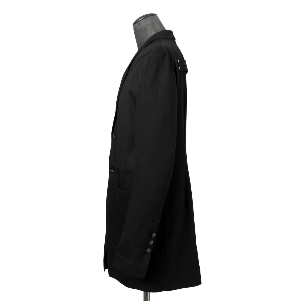 美品 Rick Owens リックオエンス / 22SS FOGACHINE / FOG LIDO JACKET リドジャケット RR01B1723-DLTEX / コットンツイル / size 46 (BLACK)