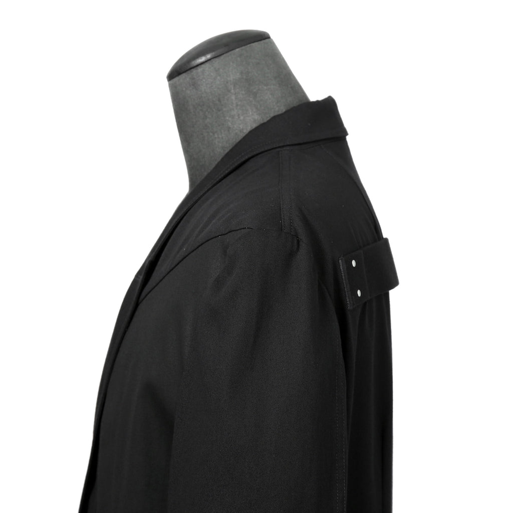 美品 Rick Owens リックオエンス / 22SS FOGACHINE / FOG LIDO JACKET リドジャケット RR01B1723-DLTEX / コットンツイル / size 46 (BLACK)