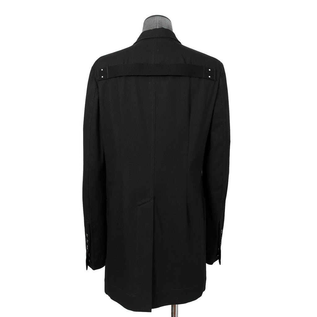美品 Rick Owens リックオエンス / 22SS FOGACHINE / FOG LIDO JACKET リドジャケット RR01B1723-DLTEX / コットンツイル / size 46 (BLACK)