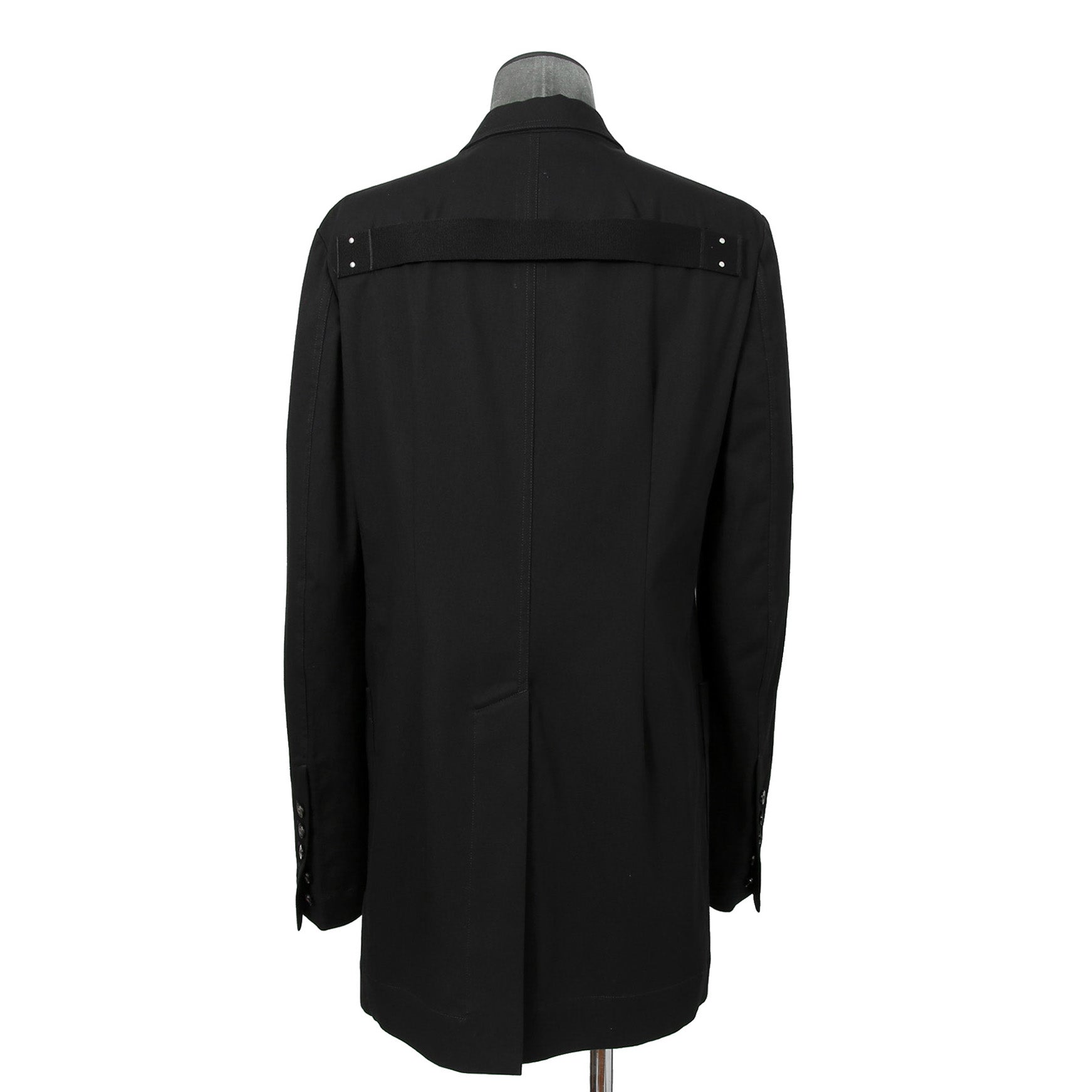 美品 Rick Owens リックオエンス / 22SS FOGACHINE / FOG LIDO JACKET リドジャケット RR01B1723-DLTEX / コットンツイル / size 46 (BLACK)
