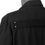 美品 Rick Owens リックオエンス / 22SS FOGACHINE / FOG LIDO JACKET リドジャケット RR01B1723-DLTEX / コットンツイル / size 46 (BLACK)