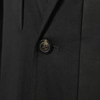 美品 Rick Owens リックオエンス / 22SS FOGACHINE / FOG LIDO JACKET リドジャケット RR01B1723-DLTEX / コットンツイル / size 46 (BLACK)