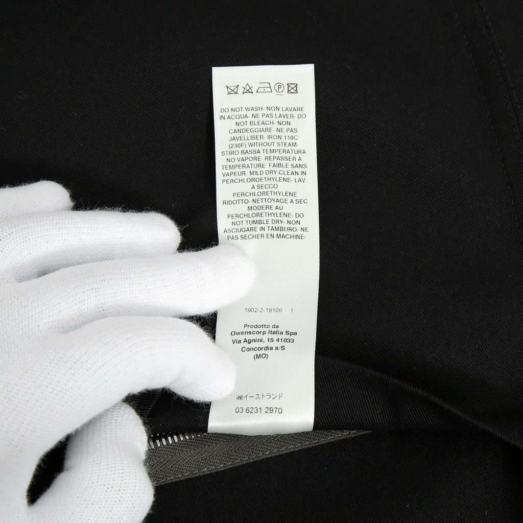 美品 Rick Owens リックオエンス / 22SS FOGACHINE / FOG LIDO JACKET リドジャケット RR01B1723-DLTEX / コットンツイル / size 46 (BLACK)