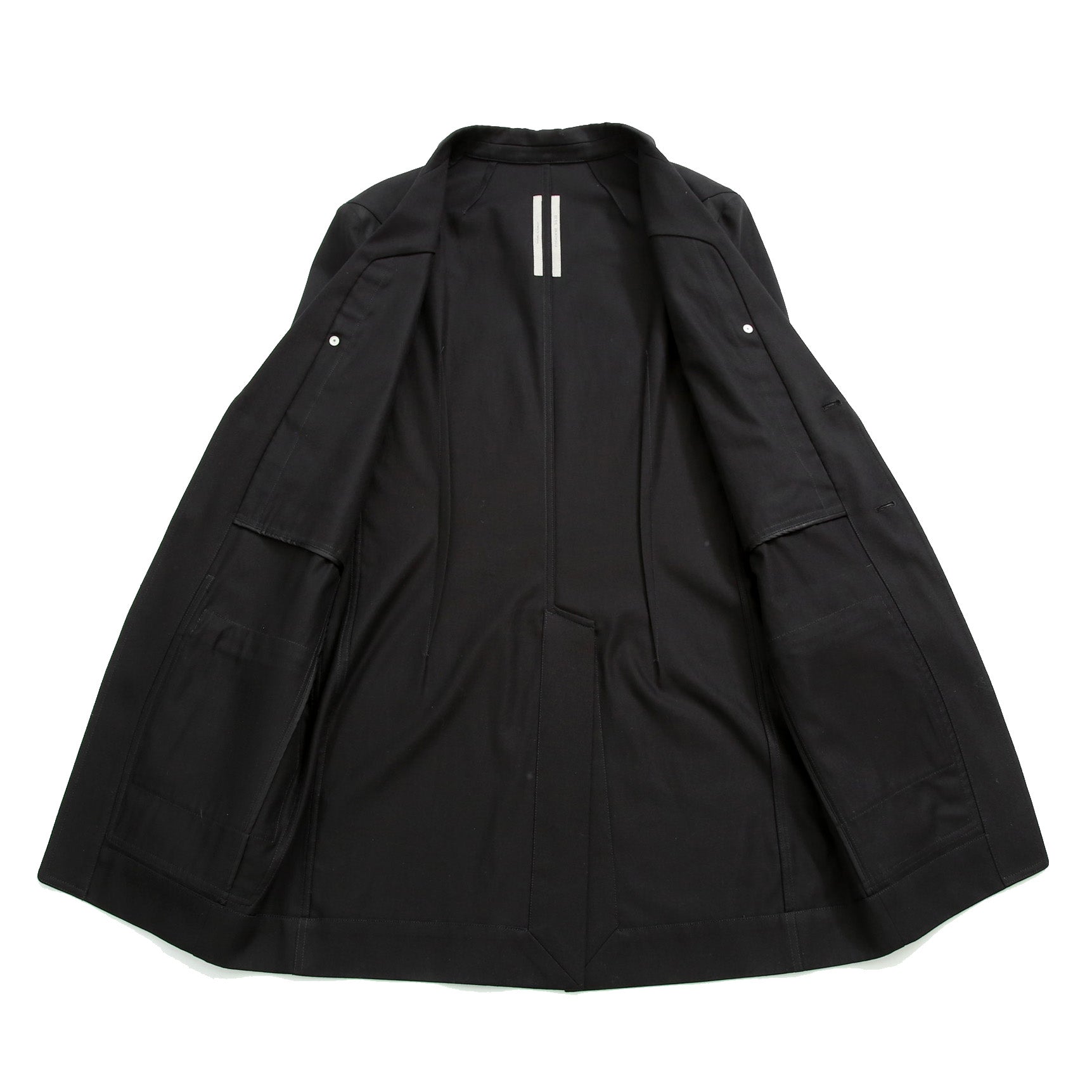 美品 Rick Owens リックオエンス / 22SS FOGACHINE / FOG LIDO JACKET リドジャケット RR01B1723-DLTEX / コットンツイル / size 46 (BLACK)