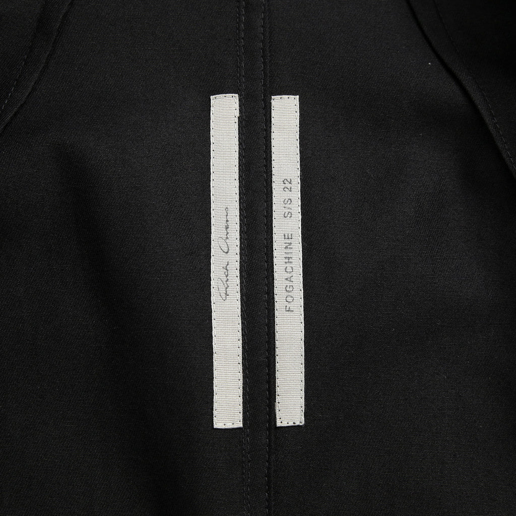美品 Rick Owens リックオエンス / 22SS FOGACHINE / FOG LIDO JACKET リドジャケット RR01B1723-DLTEX / コットンツイル / size 46 (BLACK)