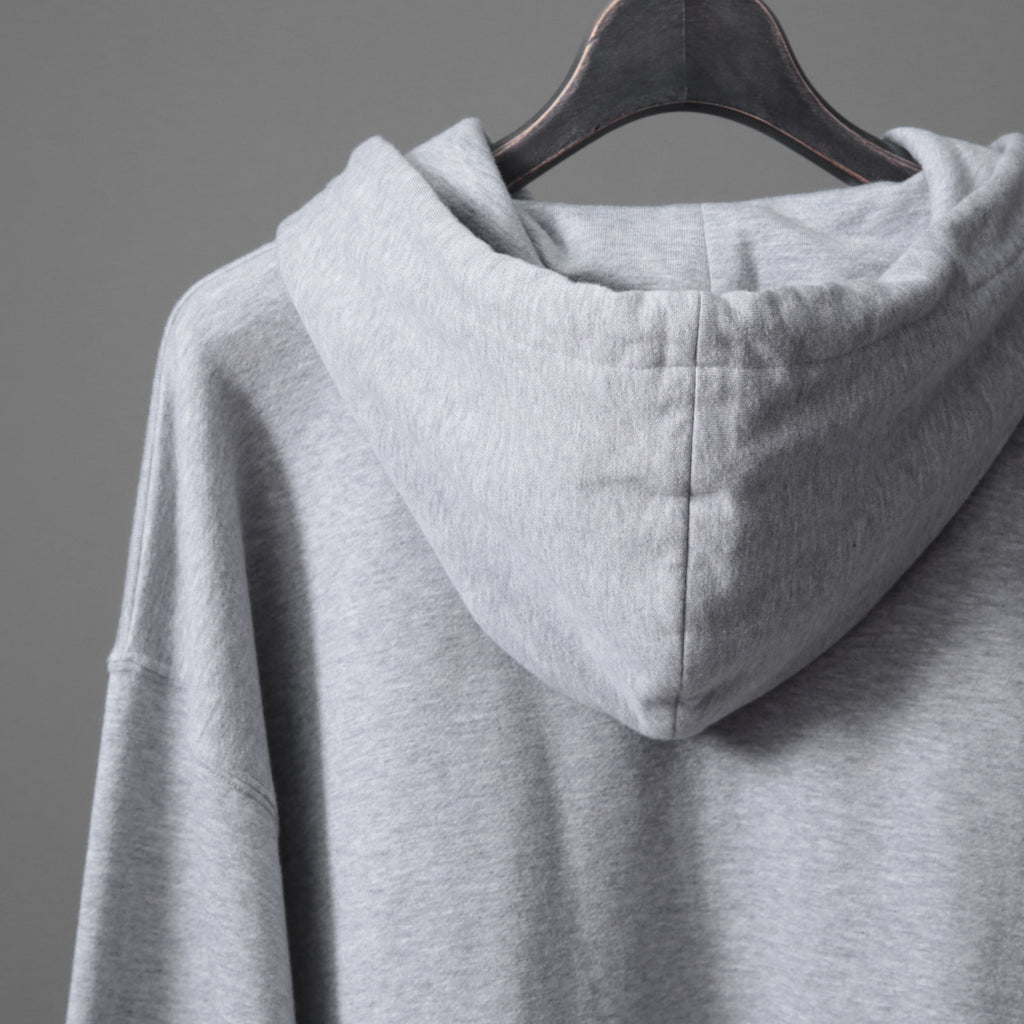 CELINE セリーヌ /  22SS 美品 アスレティック ルーズ カシミア/コットン スウェット "C" フーディ / フード パーカー / 2Y5454501 / size M (Grey / Burgundy) レディース