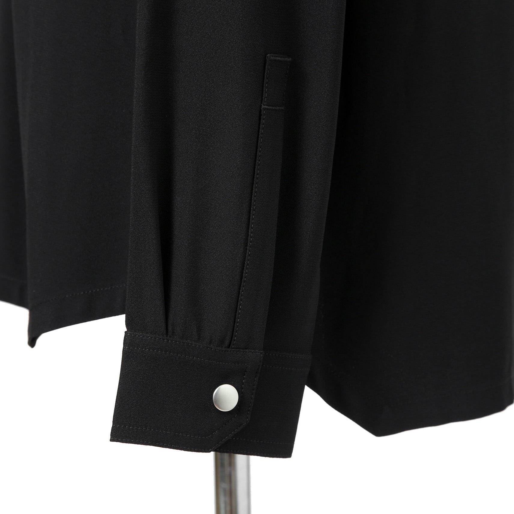 美品 RICK OWENS リックオウエンス / 22FW STROBE / Outershirt アウターシャツ / RU02B2729-HYER3 / size 46 (BLACK)
