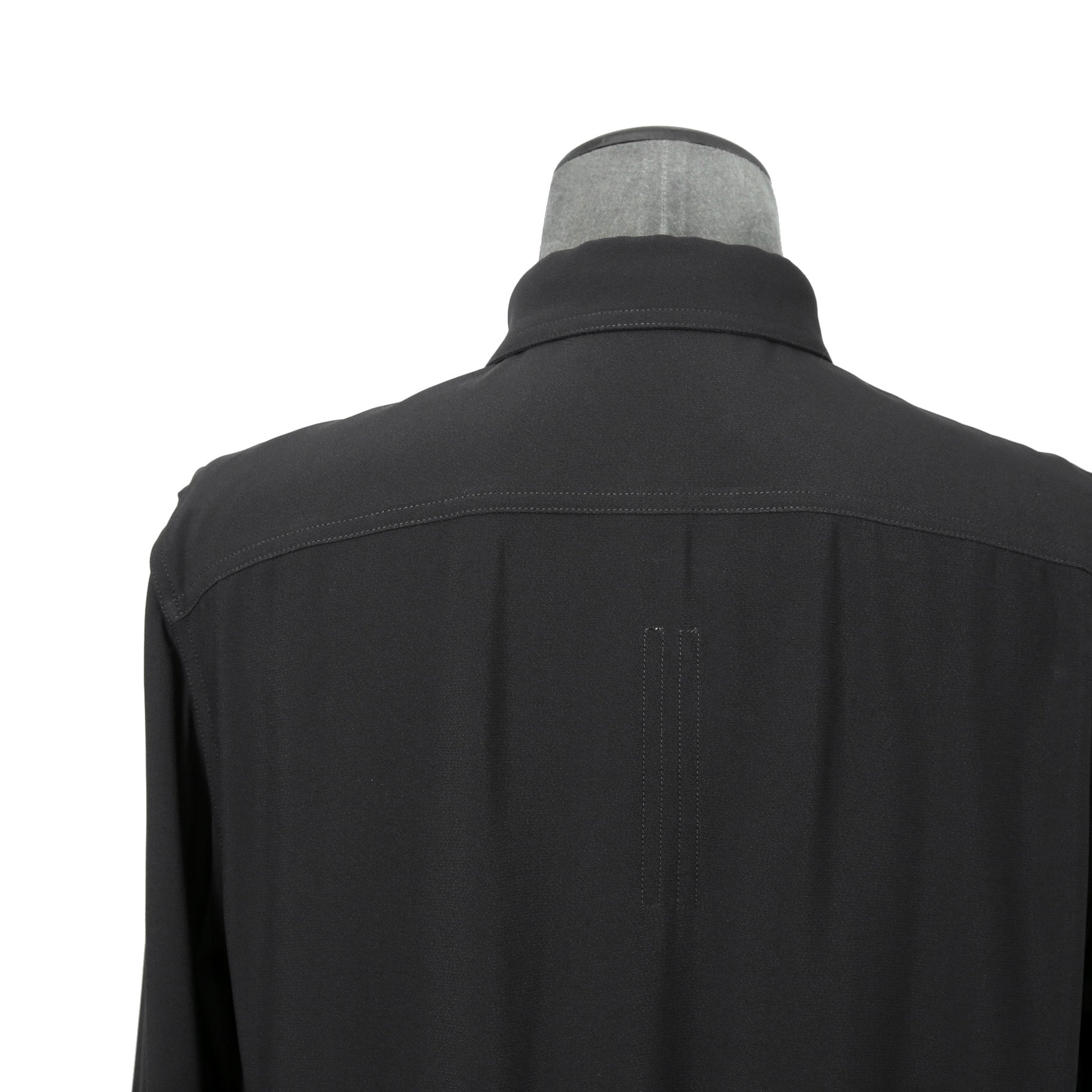 美品 RICK OWENS リックオウエンス / 22FW STROBE / Outershirt アウターシャツ / RU02B2729-HYER3 / size 46 (BLACK)