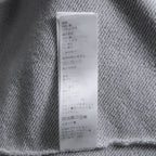 CELINE セリーヌ /  22SS 美品 アスレティック ルーズ カシミア/コットン スウェット "C" フーディ / フード パーカー / 2Y5454501 / size M (Grey / Burgundy) レディース