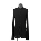 美品 bajra バジュラ / 2024AW リブニット ロングカーディガン / 151UK17 / size 3 (BLACK)