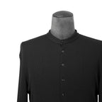 美品 bajra バジュラ / 2024AW リブニット ロングカーディガン / 151UK17 / size 3 (BLACK)