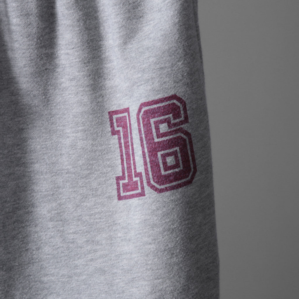 CELINE セリーヌ /  22SS 美品 アスレティック ルーズ カシミア/コットン スウェット "C" ジョガーパンツ / 2Z1244501  / size M (Grey / Burgundy) レディース