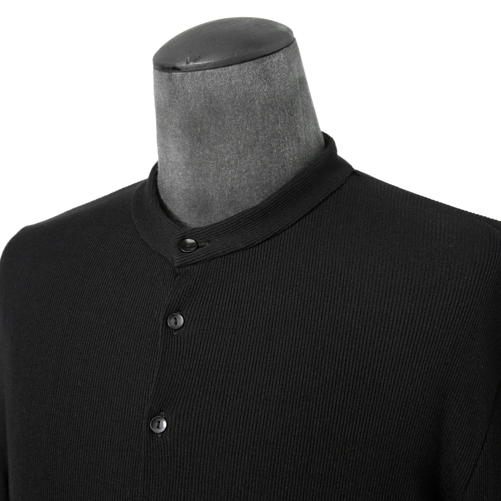 美品 bajra バジュラ / 2024AW リブニット ロングカーディガン / 151UK17 / size 3 (BLACK)