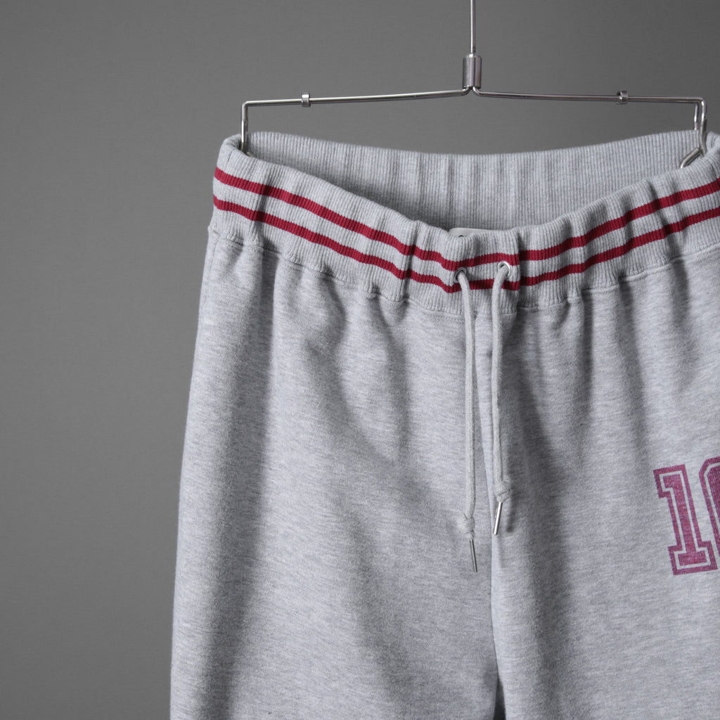 CELINE セリーヌ /  22SS 美品 アスレティック ルーズ カシミア/コットン スウェット "C" ジョガーパンツ / 2Z1244501  / size M (Grey / Burgundy) レディース