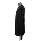 美品 bajra バジュラ / 2024AW リブニット ロングカーディガン / 151UK17 / size 3 (BLACK)