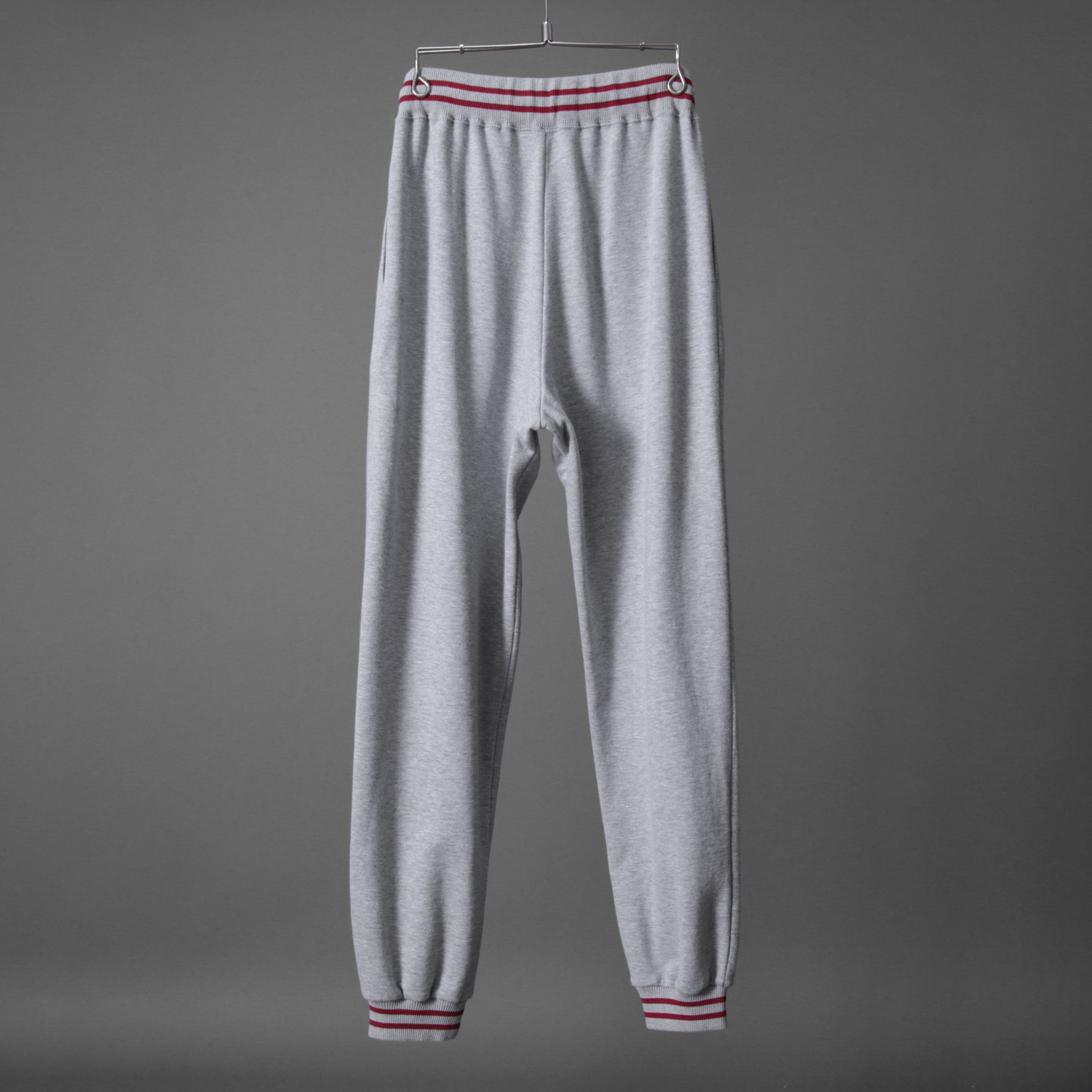 CELINE セリーヌ /  22SS 美品 アスレティック ルーズ カシミア/コットン スウェット "C" ジョガーパンツ / 2Z1244501  / size M (Grey / Burgundy) レディース