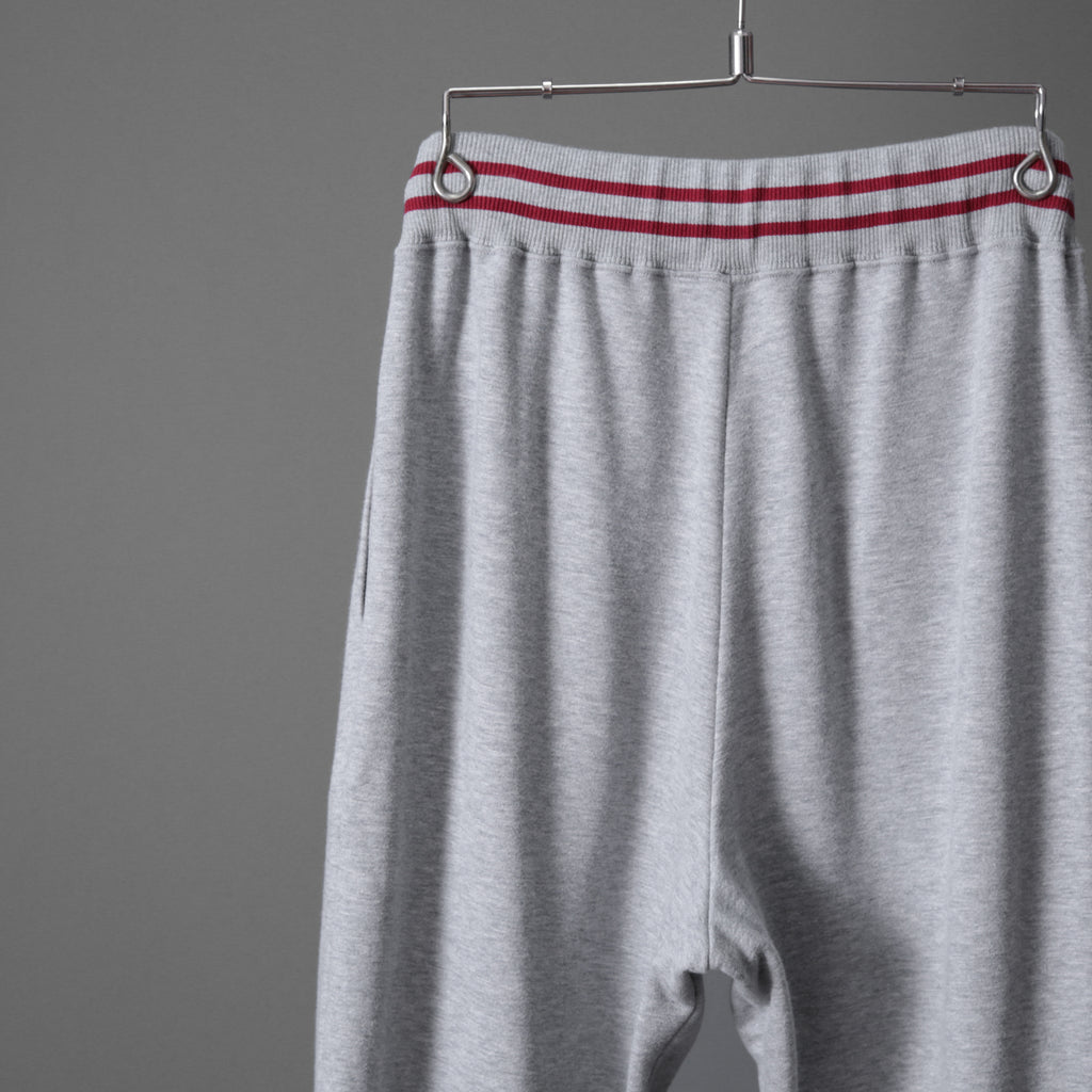 CELINE セリーヌ /  22SS 美品 アスレティック ルーズ カシミア/コットン スウェット "C" ジョガーパンツ / 2Z1244501  / size M (Grey / Burgundy) レディース