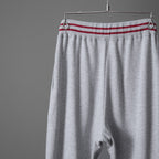 CELINE セリーヌ /  22SS 美品 アスレティック ルーズ カシミア/コットン スウェット "C" ジョガーパンツ / 2Z1244501  / size M (Grey / Burgundy) レディース