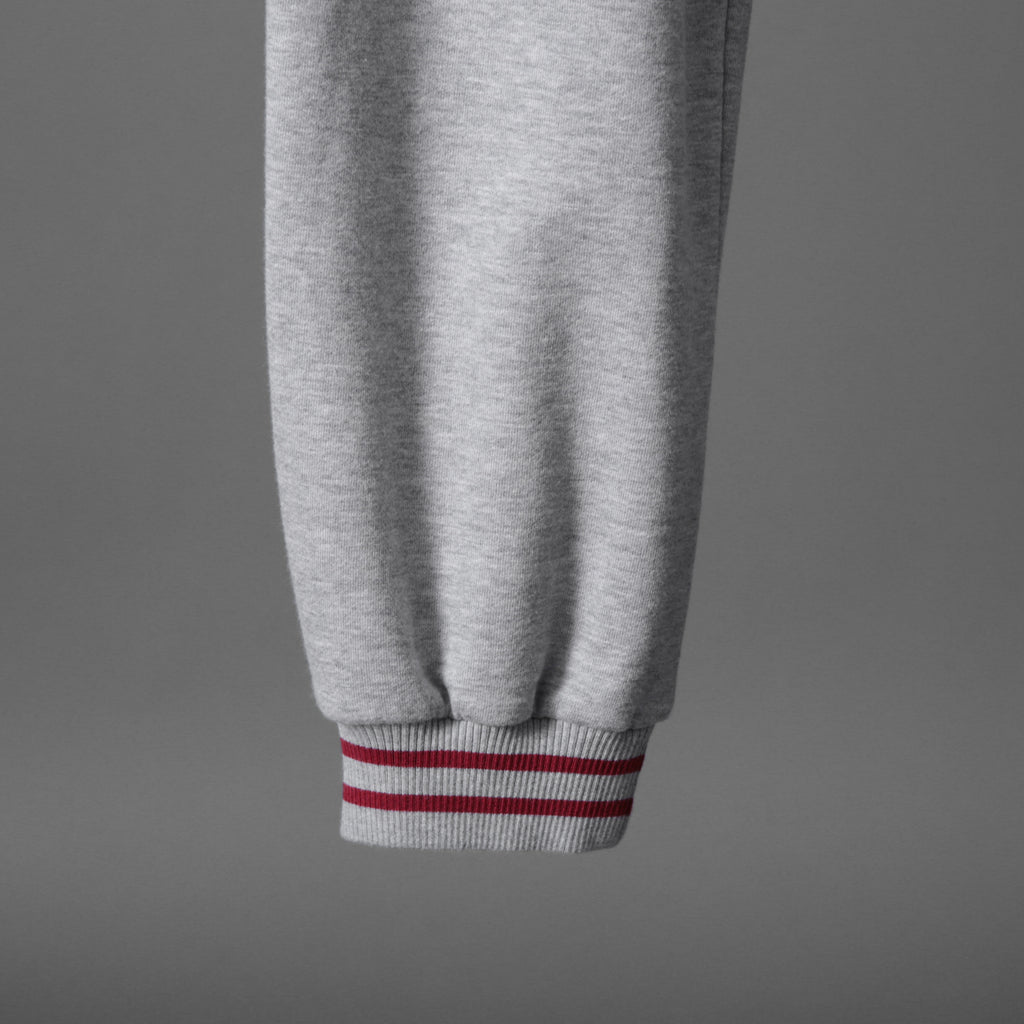 CELINE セリーヌ /  22SS 美品 アスレティック ルーズ カシミア/コットン スウェット "C" ジョガーパンツ / 2Z1244501  / size M (Grey / Burgundy) レディース