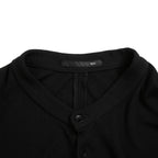 美品 bajra バジュラ / 2024AW リブニット ロングカーディガン / 151UK17 / size 3 (BLACK)