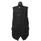BED J.W FORD ベッドフォード / 美品 2025SS Modified Vest / WOOL SUPER 120’s / size 1 (BLACK)