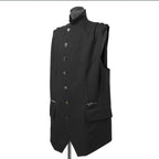 BED J.W FORD ベッドフォード / 美品 2025SS Modified Vest / WOOL SUPER 120’s / size 1 (BLACK)