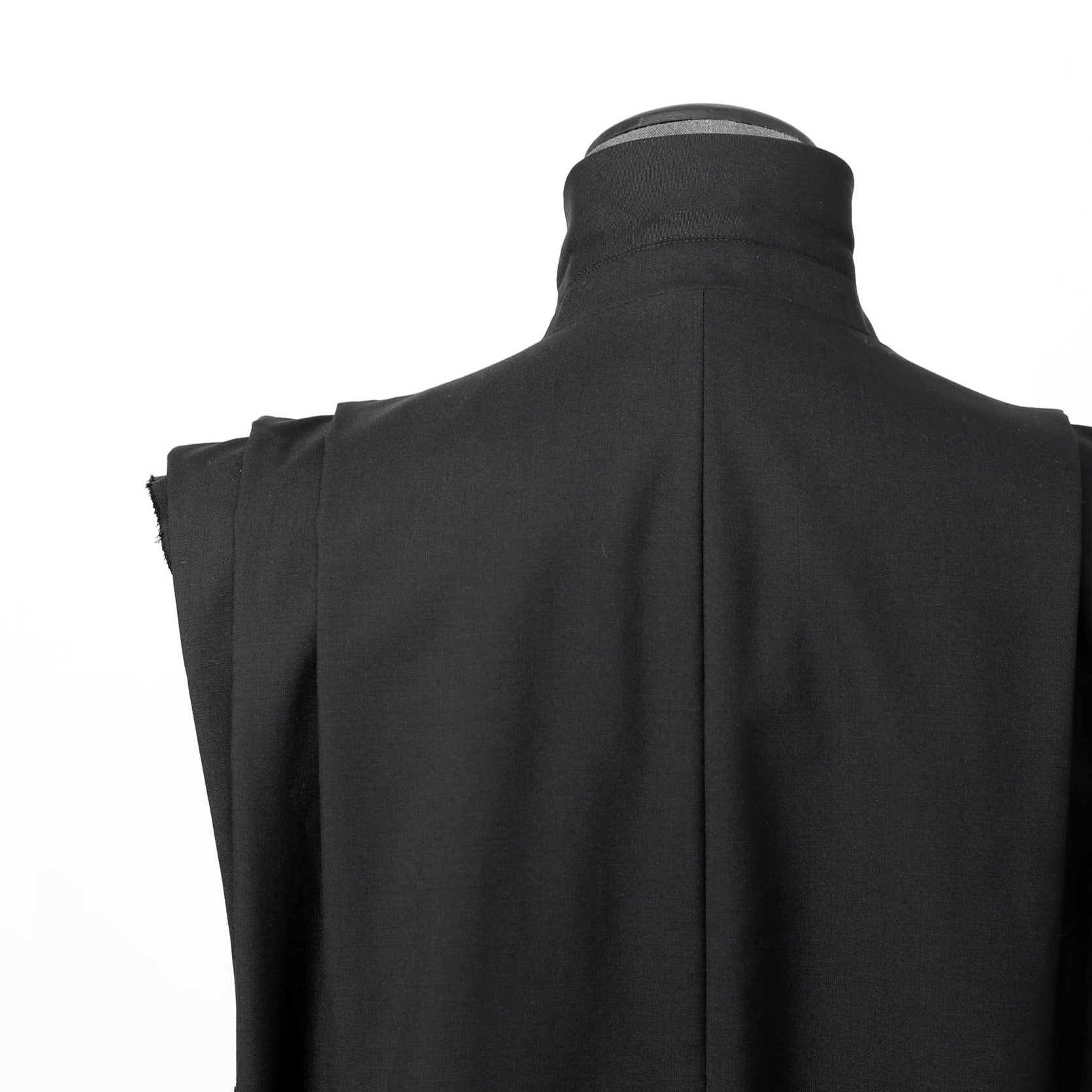 BED J.W FORD ベッドフォード / 美品 2025SS Modified Vest / WOOL SUPER 120’s / size 1 (BLACK)