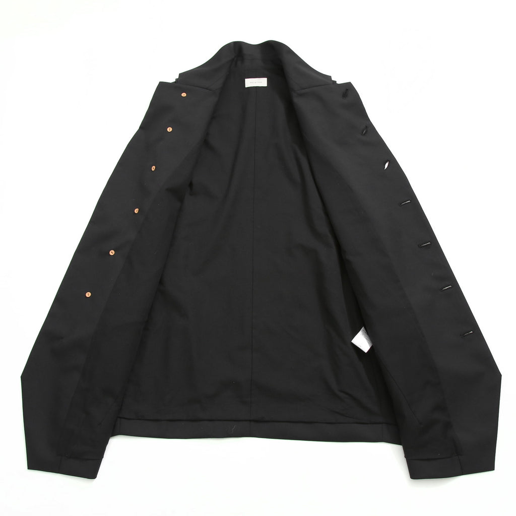 BED J.W FORD ベッドフォード / 美品 2025SS Modified Vest / WOOL SUPER 120’s / size 1 (BLACK)