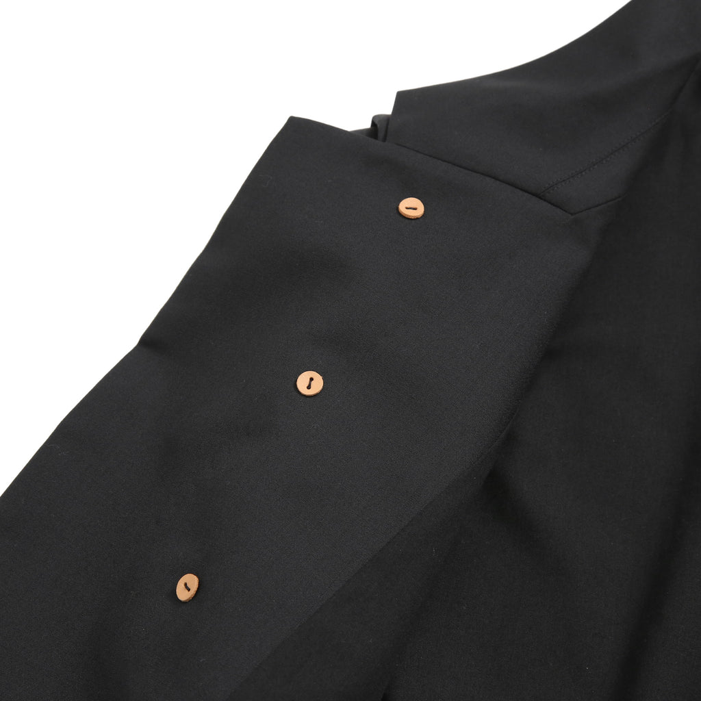BED J.W FORD ベッドフォード / 美品 2025SS Modified Vest / WOOL SUPER 120’s / size 1 (BLACK)