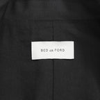 BED J.W FORD ベッドフォード / 美品 2025SS Modified Vest / WOOL SUPER 120’s / size 1 (BLACK)