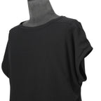 新品 A.F ARTEFACT アーティファクト / 21SS ノースリーブ レイヤード カットソー / size 4 (BLACK)