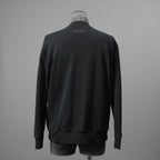 MM6 メゾン マルジェラ / 23SS インターシャ ロゴ 長袖 スウェット / S52GU0193 S25537 / size S (BLACK) ユニセックス