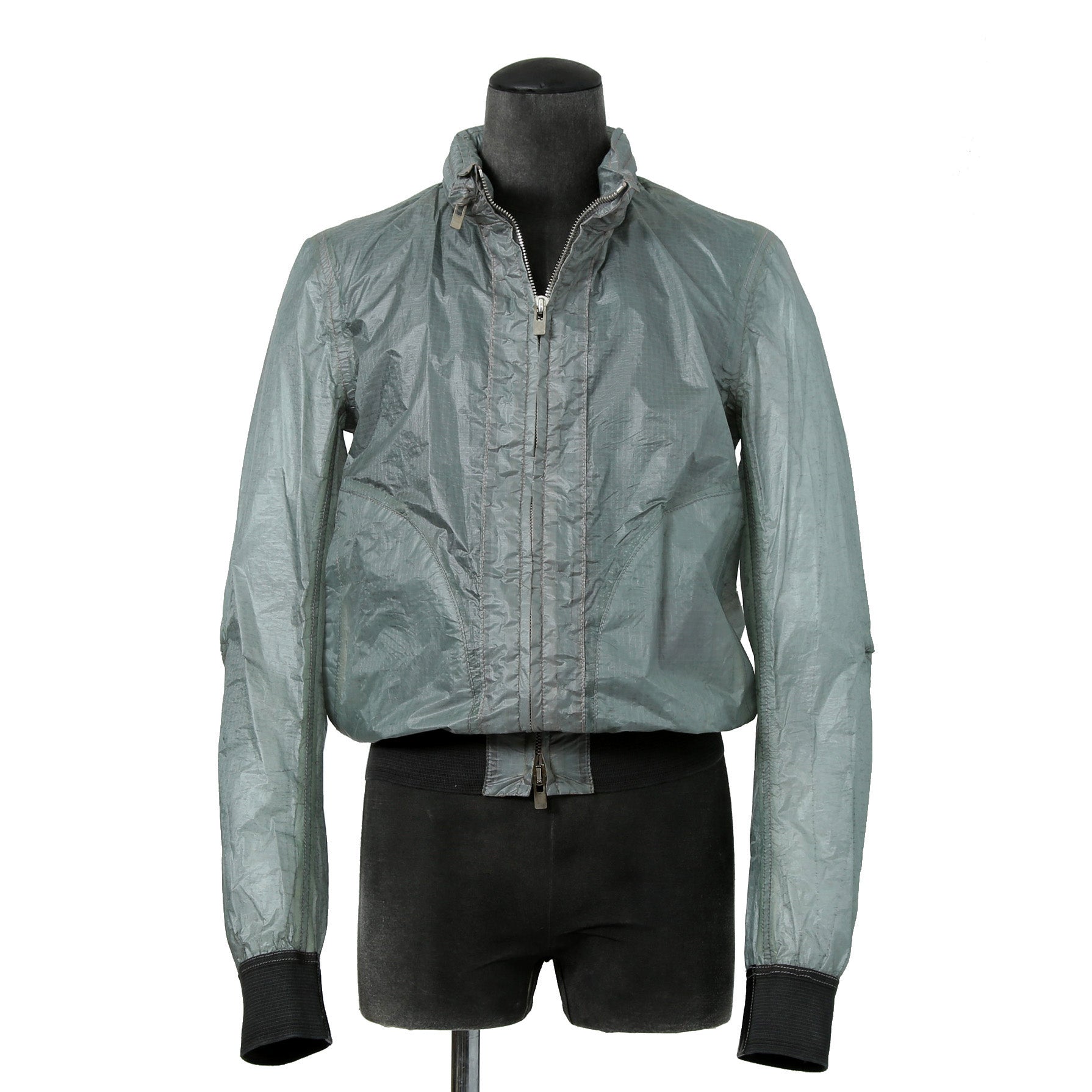 新品 希少 CAROL CHRISTIAN POELL / 2020年 Object Dyed / Ripstop NYLON / Bomberchute in KITE / Bomber Jacket / size 46