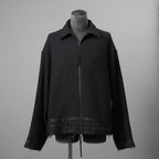 Professor.E プロフェッサー.E / 25AW 美品 APPLIQUE JACKET / ウール アップリケ ジャケット / size 50 (BLACK)