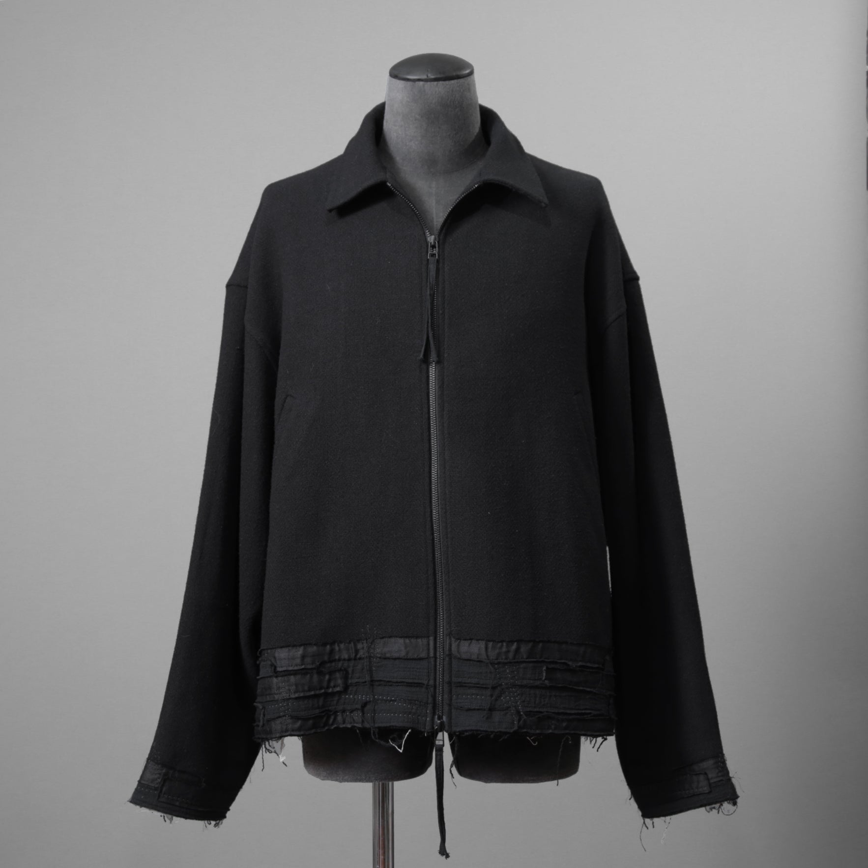 Professor.E プロフェッサー.E / 25AW 美品 APPLIQUE JACKET / ウール アップリケ ジャケット / size 50 (BLACK)