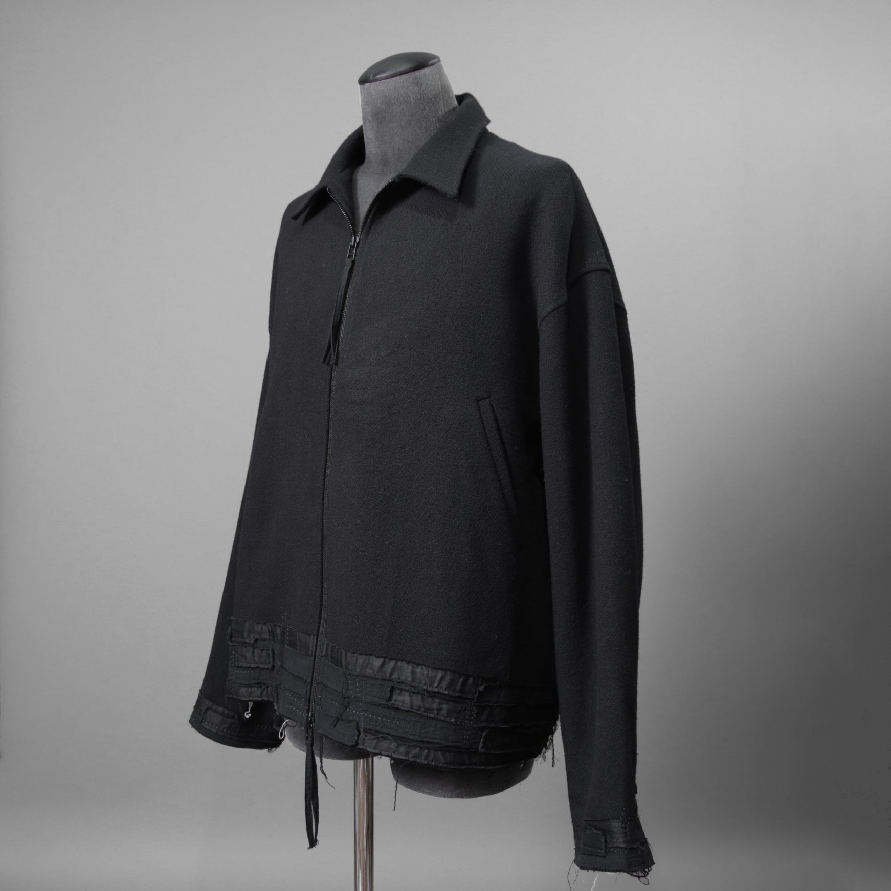 Professor.E プロフェッサー.E / 25AW 美品 APPLIQUE JACKET / ウール アップリケ ジャケット / size 50 (BLACK)