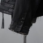 Professor.E プロフェッサー.E / 25AW 美品 APPLIQUE JACKET / ウール アップリケ ジャケット / size 50 (BLACK)