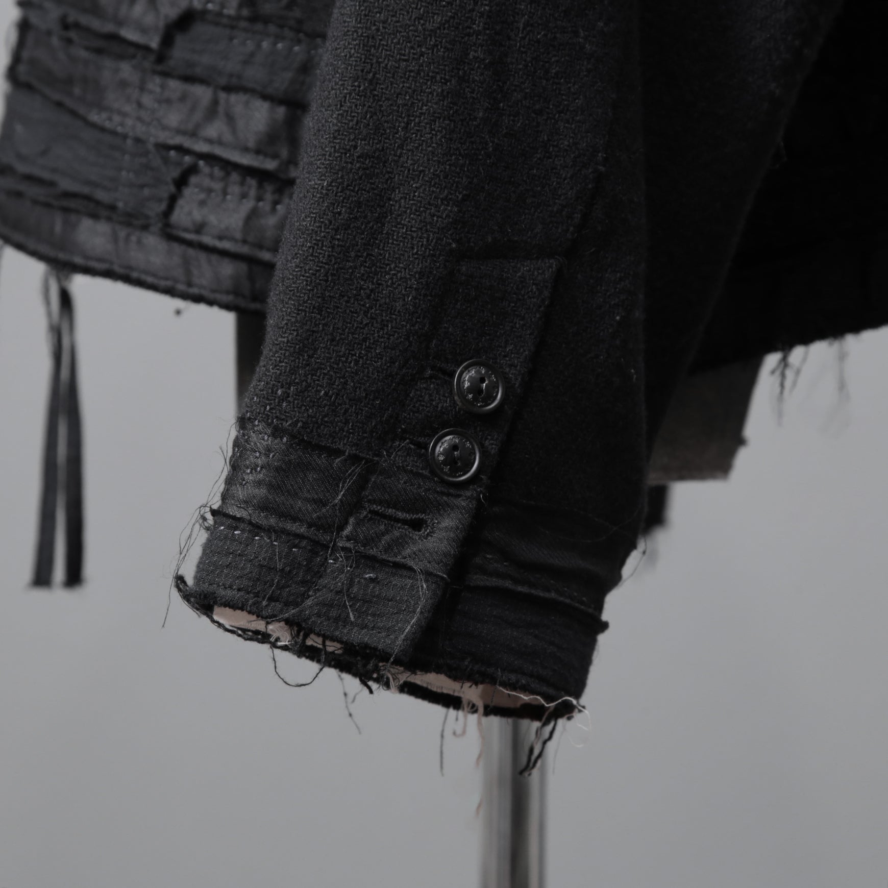 Professor.E プロフェッサー.E / 25AW 美品 APPLIQUE JACKET / ウール アップリケ ジャケット / size 50 (BLACK)