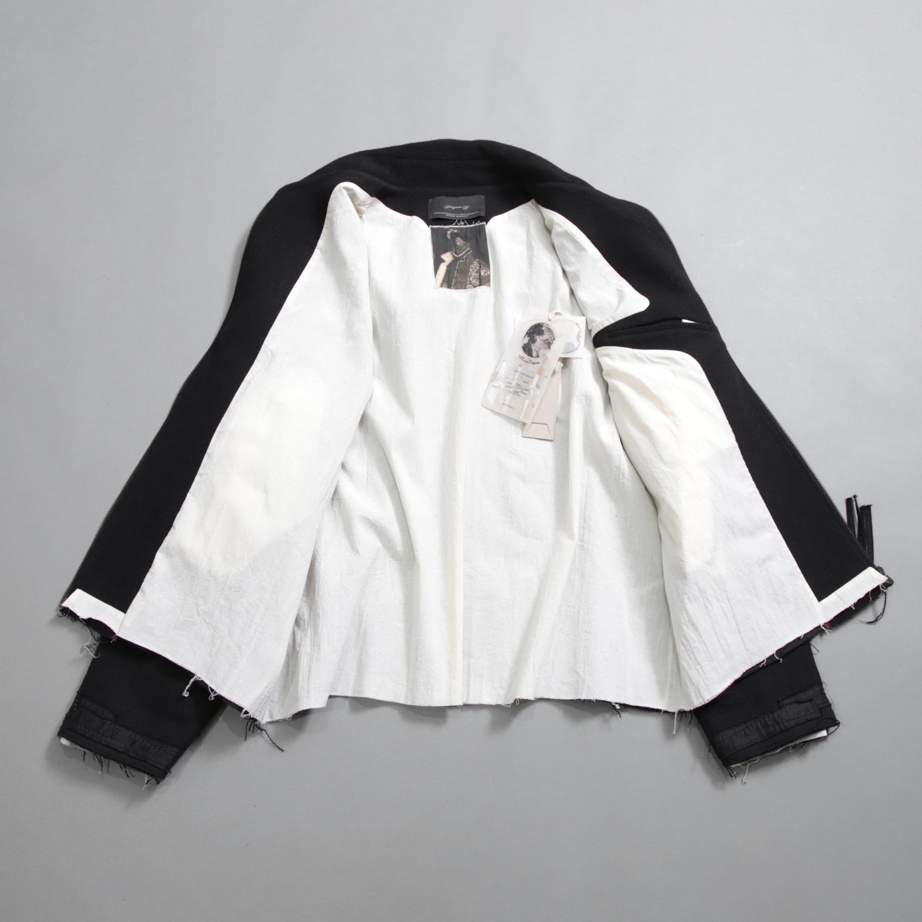 Professor.E プロフェッサー.E / 25AW 美品 APPLIQUE JACKET / ウール アップリケ ジャケット / size 50 (BLACK)