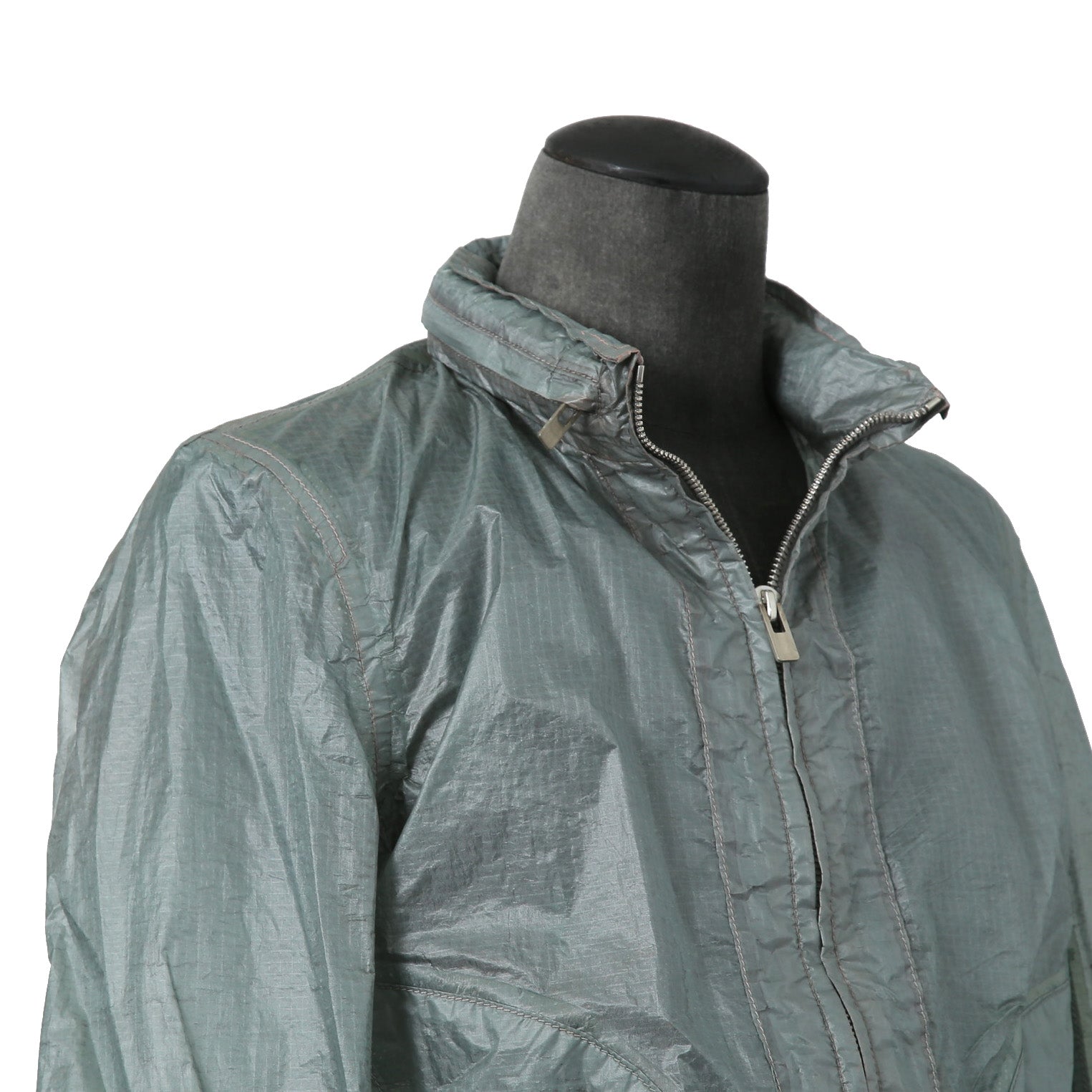 新品 希少 CAROL CHRISTIAN POELL / 2020年 Object Dyed / Ripstop NYLON / Bomberchute in KITE / Bomber Jacket / size 46