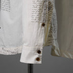 Aleksandr Manamis アレクサンダーマナミス / 25AW 美品 HERBARIUM NOTES CLASSIC SHIRT / 長袖シャツ / size 4 (HERBARIUM NOTES)