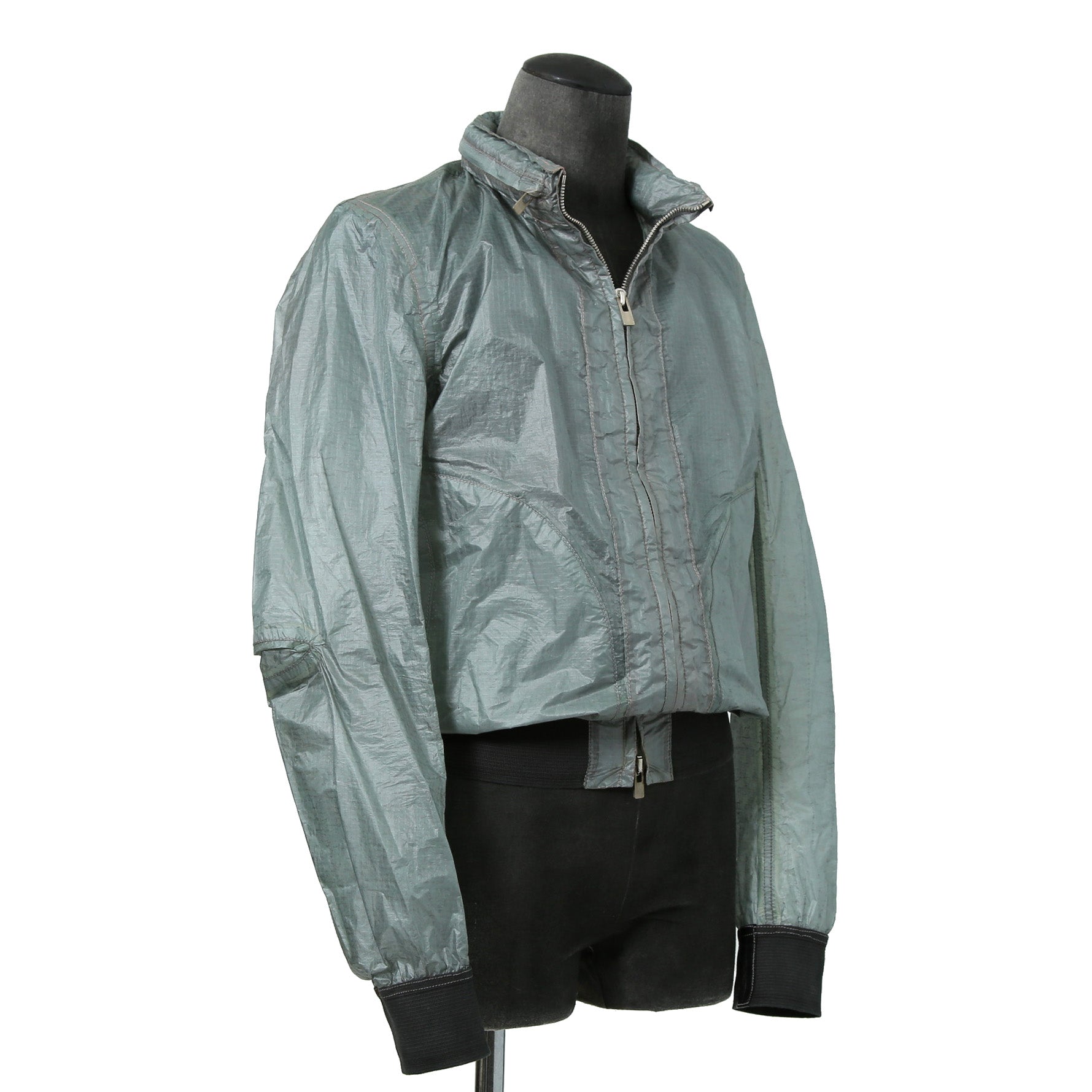 新品 希少 CAROL CHRISTIAN POELL / 2020年 Object Dyed / Ripstop NYLON / Bomberchute in KITE / Bomber Jacket / size 46
