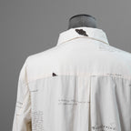 Aleksandr Manamis アレクサンダーマナミス / 25AW 美品 HERBARIUM NOTES CLASSIC SHIRT / 長袖シャツ / size 4 (HERBARIUM NOTES)