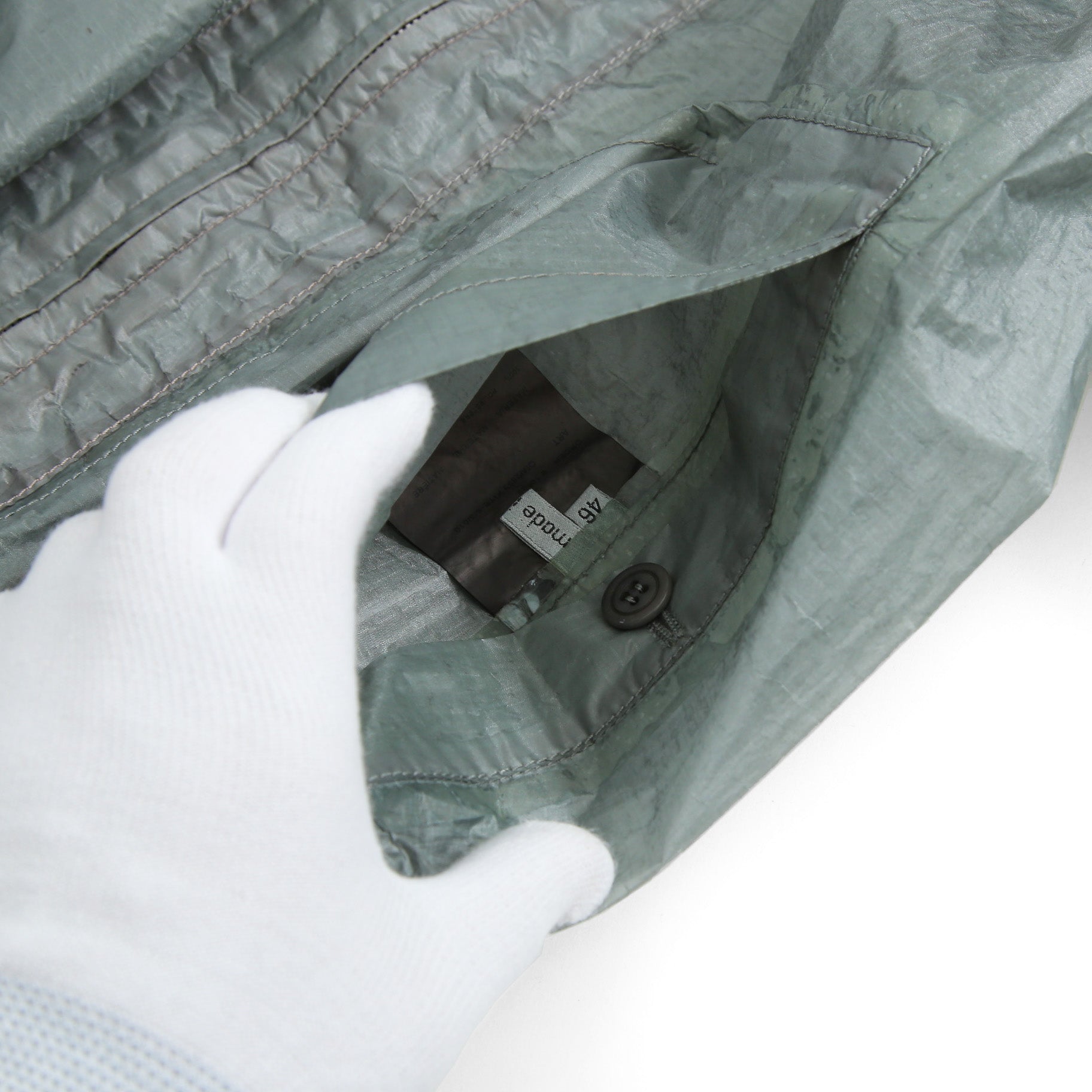 新品 希少 CAROL CHRISTIAN POELL / 2020年 Object Dyed / Ripstop NYLON / Bomberchute in KITE / Bomber Jacket / size 46