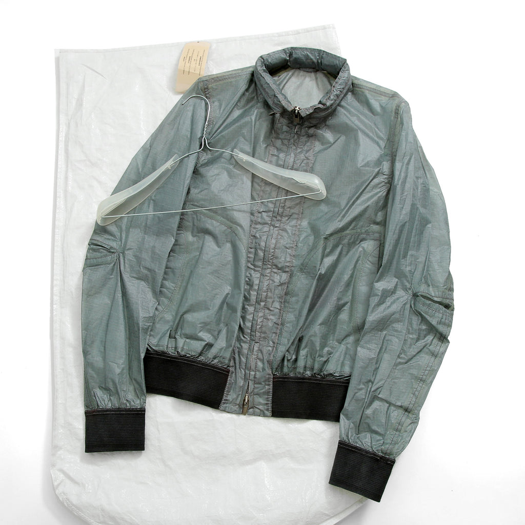 新品 希少 CAROL CHRISTIAN POELL / 2020年 Object Dyed / Ripstop NYLON / Bomberchute in KITE / Bomber Jacket / size 46