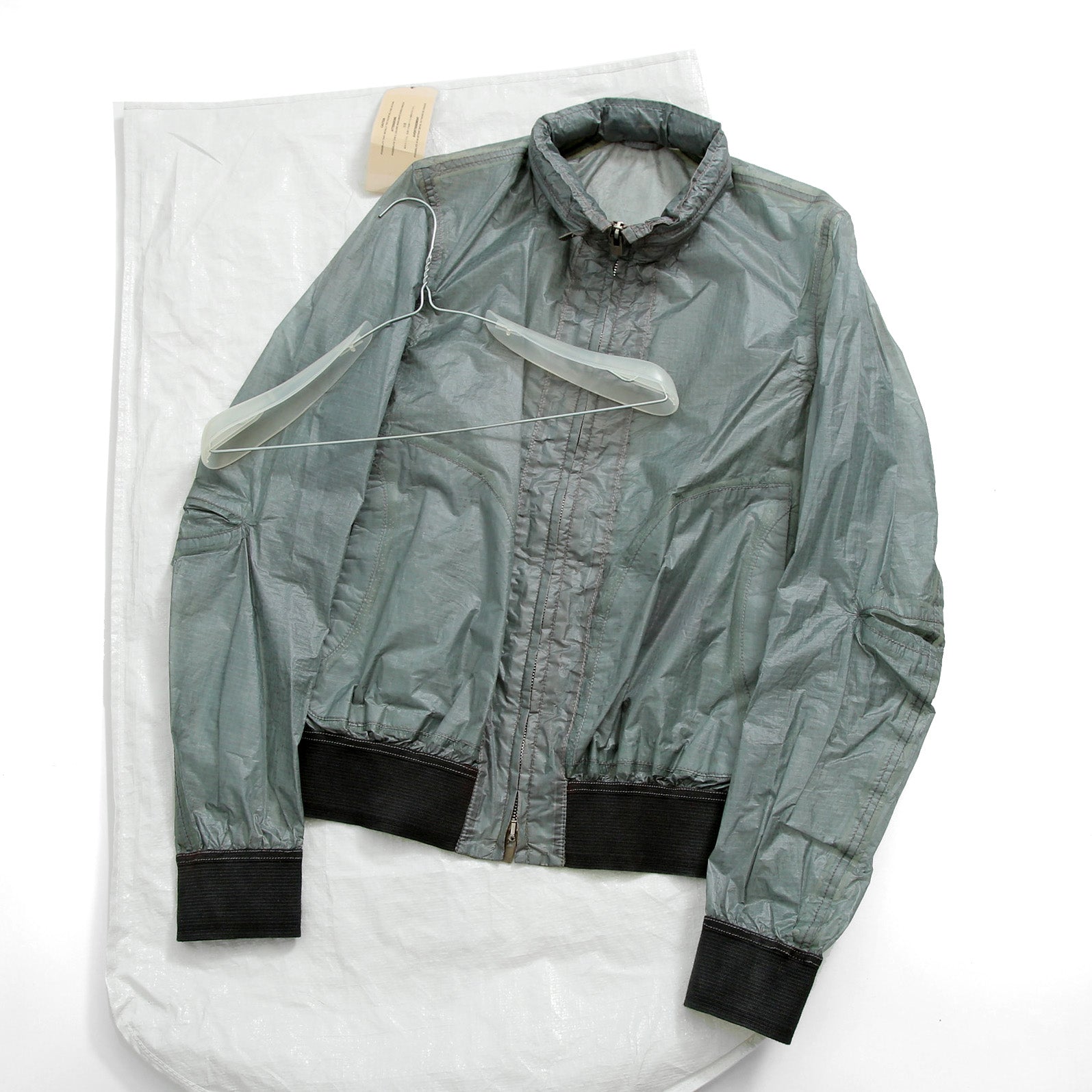 新品 希少 CAROL CHRISTIAN POELL / 2020年 Object Dyed / Ripstop NYLON / Bomberchute in KITE / Bomber Jacket / size 46