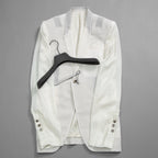RICK OWENS リックオウエンス / 22SS 美品 / FOGACHINE / Soft Woven Blazer / セミシアージャケット / RU01B1724-OR / size 48 (NATURAL)