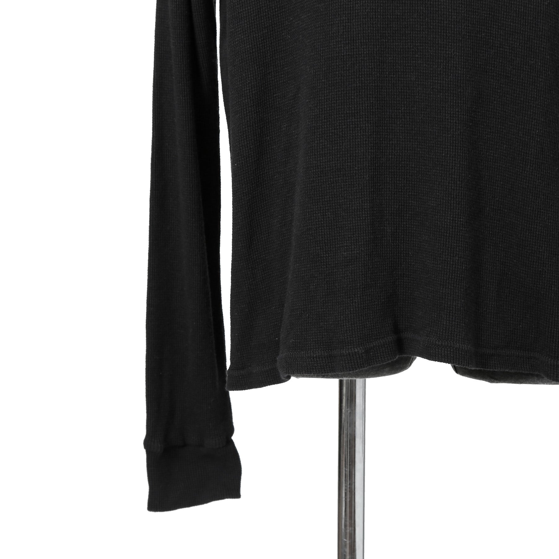 A.F ARTEFACT アーティファクト / LOOM別注 REGULAR FIT TOP / RIB KNIT JERSEY / size 1 (BLACK)