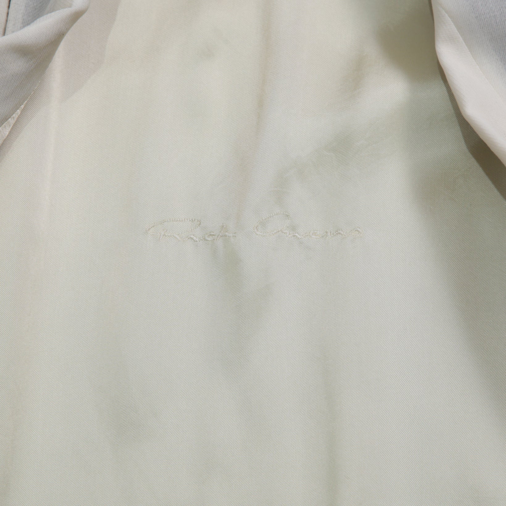RICK OWENS リックオウエンス / 22SS 美品 / FOGACHINE / Soft Woven Blazer / セミシアージャケット / RU01B1724-OR / size 48 (NATURAL)