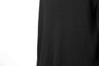 A.F ARTEFACT アーティファクト / LOOM別注 REGULAR FIT TOP / RIB KNIT JERSEY / size 1 (BLACK)